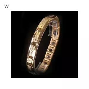 사노피아건강팔찌 티타늄 TD 건강팔찌 골드