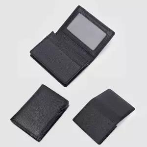 소가죽 명함지갑 지갑 카드 접이식 명함 소가죽 명함지갑
