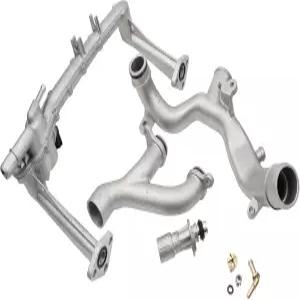 Dasbecan LR075991 알루미늄 냉각수 파이프 냉각 시스템 키트 랜드로버 레인지로버 스포츠 재규어 XF XJ XE