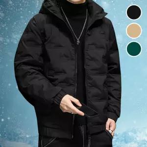 [시즌오프]푸퍼 돕바 솜패딩 패턴 퀼팅 후드집업 겨울 점퍼_5