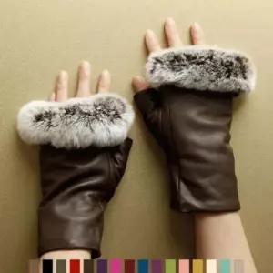 여자장갑 양가죽 렉스털 워머 16COLOR