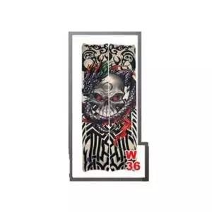 자외선차단 36드래곤해골 문신토시 타투토시 1p