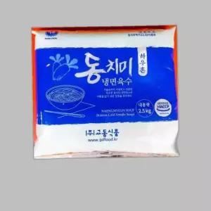 식자재 하우촌 동치미냉면육수 2.5Kg x4개
