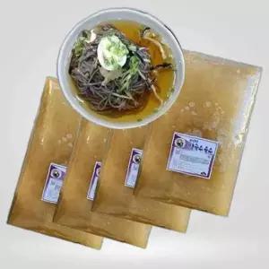 메밀 막국수 벌크육수-1박스 5kgx4봉 업소 김치만두 메밀부침가루 메밀국수 전문용