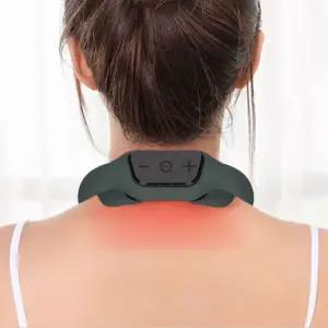 목 마사지기 저주파 온열 리모컨포함 패치 증정 c 타입 충전 massage machine