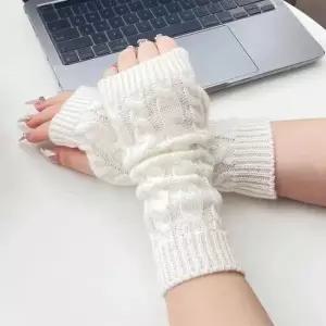 상세페이지촬영 인스타손토시 촬영용 꽈배기 니트 핸드워머 1개