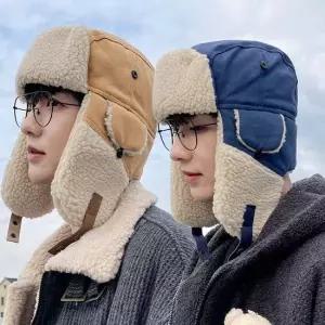 남성 패션 뽀글이 안감 군밤 귀달이 모자 낚시 남성 패션