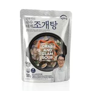 더하진 김하진의 순수대게 조개탕 500g 5팩