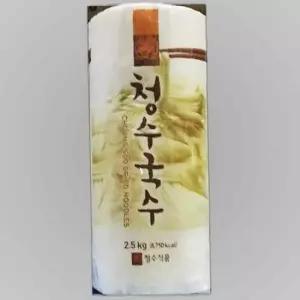 업소용 국수 소면 두루포장 청수 식당용 누들 2.5kg