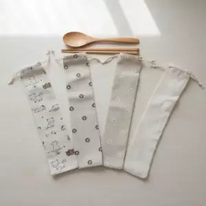 수저집 휴대용 수저통 수저 파우치 수저함 빨대 케이스 유치원 예쁜 어린이집 숟가락집 BB0383