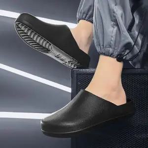 키높이 커플 여름 슬리퍼 2컬러 뮬 EVA 쿠션 남녀공용