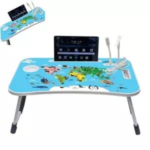 ( )글로벌이지 세계지도 USB 접이식 책상 가방포함 탁상용 휴대가방 지도표시 접이형