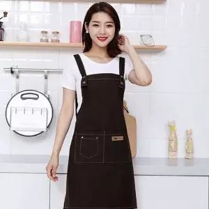 공방앞치마 바리스타앞치마 H형 캔버스앞치마