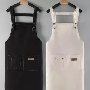H형 캔버스앞치마 포켓앞치마 식당앞치마 미술앞치마