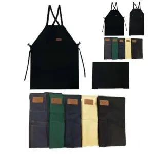 ( )토요 앞치마 검정 대 캔버스앞치마 작업용앞치마여성 남성작업용앞치마 목공앞치마