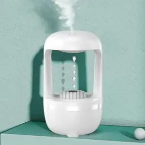 안티그래비티 무중력 물멍 물방울 대용량 LED 가습기 Y01 500ml