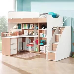 [텐스페이스]버터 벙커침대 수납계단형 D세트 MD5275 (수도권무배)