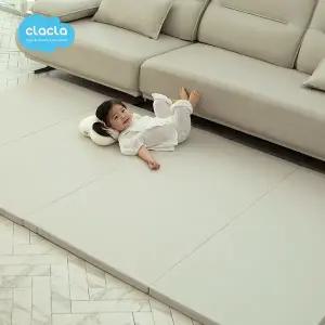 [크라크라] 이지클린 5단 이지클린매트 290 웜그레이 놀이방매트 아기매트 유아매트