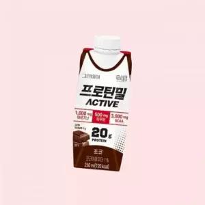 그린비아 프로틴밀 액티브 초코 250ml x 18팩 4701969