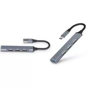 usb 휴대용 고속 멀티 확장기 노트북 컴퓨터 허브 슬림형