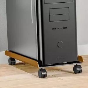 바퀴형 선반 스탠드 본체 데스크탑 거치대 컴퓨터 받침대 이동식