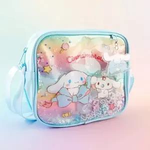 ( )캐릭터가방 블링 리본 사각 크로스백 블루 어린이크로스