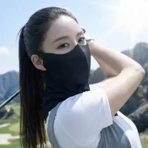 마스크 등산 쿨 골프 자외선차단   운동 스포츠 냉감 자전거 도매풀 러닝 여름