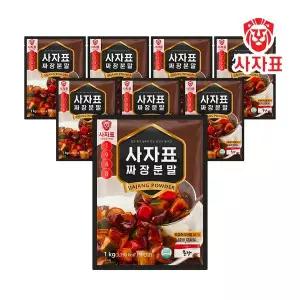 사자표중찬명가 짜장분말 1Kg x 8개