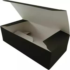 비스킷 라쏘 블랙 박스 - 10팩 1파운드 미니 케이크 작은 홈메이드 간식 사탕 디저트 페이스트리 파이