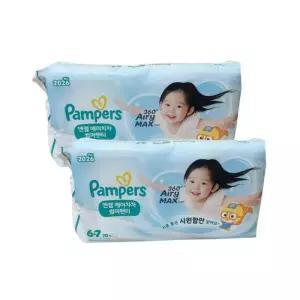 팸퍼스 2026 엔젤 에어차차 썸머팬티 기저귀 6단계 1박스 x140매