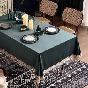 벨벳 테이블보 식탁보 파티 감성 대형 주방 인테리어