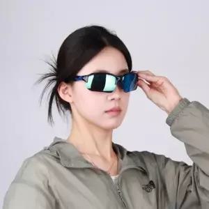 ( )플로우 스포츠 고글 선글라스 사이클 블루 낚시고글 런닝고글