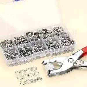 (옵션 실버가시도트100쌍)가시단추 실버단추 스냅단추 에코백단추 가시도트 단추 100p