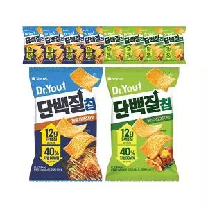 닥터유 단백질칩 해물야끼소바맛 60g, 5개+닥터유 단백질칩 버터구이오징어맛 60g, 5개
