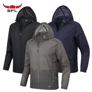 2026 여름 버팔로 남자 바람막이점퍼 아웃도어 캐쥬얼 후드 집업 점퍼 자켓 방수방풍 남성 W026