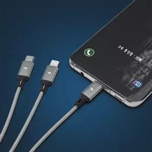 요이치 마운틴 베타3in1 멀티고속 충전케이블/5핀 C타입 8핀