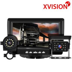 FULL HD 1080P 대형차 화물차 2채널 블랙박스세트/7인치모니터/전방 측방카메라/후방카메라/K7i