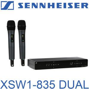 SENNHEISER XSW1 835 DUAL / XSW1 DUAL 835 / XSW1-835-DUAL /젠하이저 2채널 무선마이크 /핸드마이크/정품
