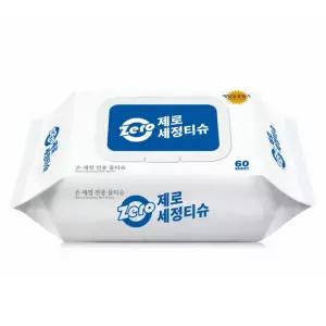 Zero 제로 손세정티슈 캡형 60매 8팩