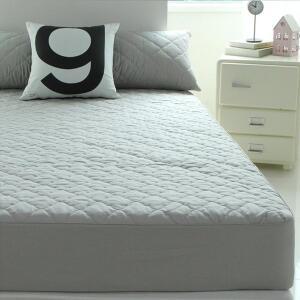 [바숨]순면누빔 침대 매트리스커버 스몰킹(K) 160x200