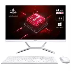 뷰라이프 일체형PC 24형 Intel N5095 정품 Win11 Pro 무선키보드마우스 포함 U4-595