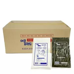 [토탈리빙]S 배접형 분리수거용 국산비닐봉투(100Lx300장) WL-1668 재활용 쓰레기통 실내 분리수거