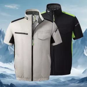 신바람 아이스 선풍기 조끼 남자 여름 쿨 쿨링 쿨 베스트 냉방 냉풍 얼음조끼