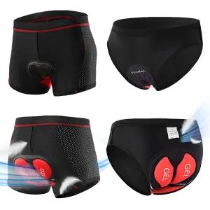 5D 자전거 속바지 엉덩이 패드 젤 쿠션 팬티 사이클 팬츠 라이딩 안장통 실리콘 빕숏 하의