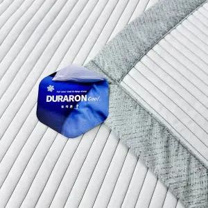 듀라론 시원한 여름 냉감패드 3중직 고정밴드 퀸 킹 국산