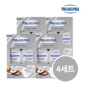 동서 필라델피아 포션 크림치즈 16.67g 6개입 24개 (6개입*4팩)