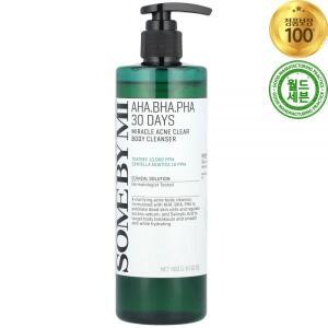 썸바이미 AHA BHA PHA 30데이즈 미라클 애크니 클리어 바디 클렌저 400g Days Miracle Acne Clear Body Cle