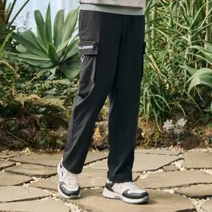 [챌린저](대전신세계) 남성 에어리 나일론 세미와이드핏 카고 팬츠 블랙