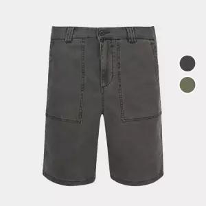 [롯데백화점]버커루 남성 도비스판 가먼트다잉 5부 팬츠 B222PT495P