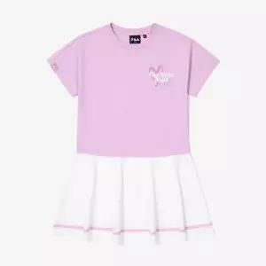 [보리보리/휠라 키즈]Girls 피케 아미가 원피스 (FK2OPG2303F_LPM)